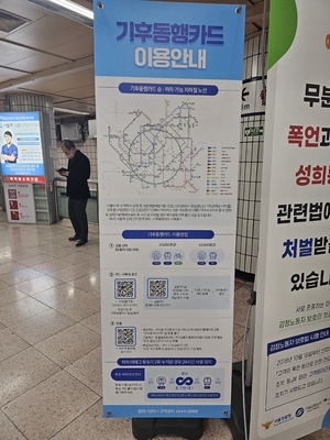 고양시, 서울시 기후동행카드 참여…지하철 15만 혜택