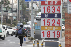 휘발유·경유 가격 하락…국제유가 상승에 다시 오를듯