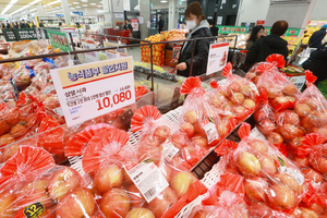사과·배 가격, 할인 지원에 10% 넘게 떨어져…반등 가능성은?