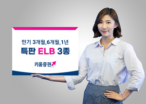 키움증권, 세전 연 5% ELB 3종목 완판...이번주에도 판매