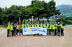 수성구행정동우회, 수성유원지서 자연정화활동 캠페인 펼쳐