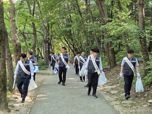 대륜이엔에스, 수락산 환경정화활동·가스안전 캠페인 실시