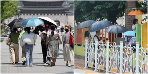 수도권은 폭염, 남부는 폭우…주말 극한날씨