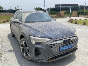 [시승기] 아우디 Q8 e-트론, 오프로드도 끄떡없는 전기 SUV