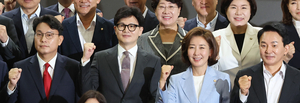 尹·홍준표·오세훈 당기는 원희룡·나경원, 한동훈 사실상 ‘대선 경선’?