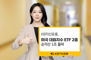 KB자산운용, 미국 대표지수 ETF 2종 순자산 1조원 돌파