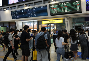 KTX 탈선 사고 복구 완료…첫차 정상 운행