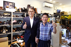 IBK기업은행, 대구 양말골목 점포 리모델링...소상공인 재능기부