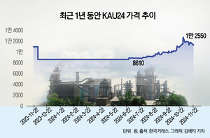 [길 잃은 RE100]⑬ “롤러코스터 배출권 가격 잡아라” 내년부터 금융사도 시장 참여
