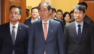 한 총리 “비상계엄 끝내 막지 못해 자책…책임 변명·회피 안할 것“