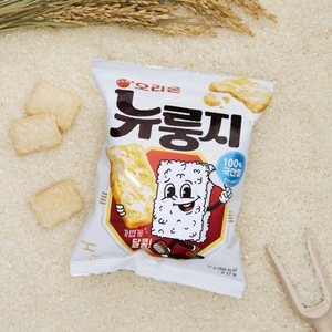 [화제의 신상품] 오리온 뉴룽지, 국산쌀 100% 누룽지 과자 맛·건강 잡았다
