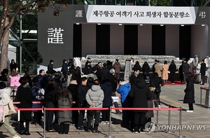 서울시, 제주항공 여객기 참사에 5억원 구호금 긴급 지원