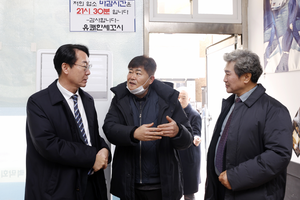 정명근 화성시장, 동탄상가 방문...상인들과 상권 활성화 방안 논의