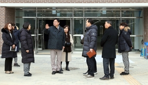 도성훈 인천시교육감, 신설학교 개교 준비 상황 점검
