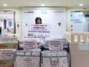 우노가구, 에벤에셀 경기도아동일시보호소에 아기 요람 기증
