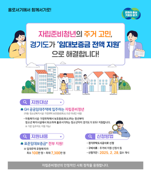김동연, “자립준비청년들이 안정적인 주거 공간 확보하도록 지원할 것”
