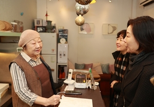 오영주 중기부 장관, 골목형상점가 민생현장 방문
