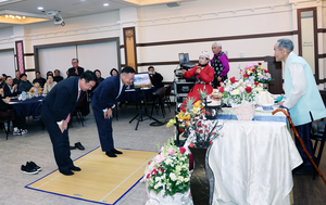 백수 맞은 6·25 참전용사, “군인정신으로 여기까지 왔네”