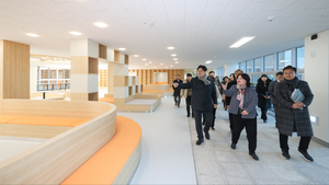 도성훈 인천시교육감, 3월 개교 앞둔 인천은송중학교 현장 방문