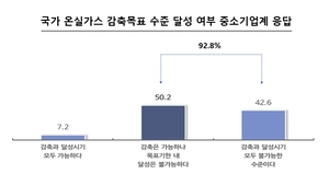 中企 93% “정부 온실가스 감축목표 불가능”