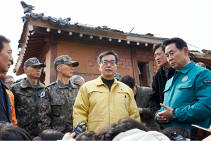 김동연, 포천 포탄 오발사고 현장 방문...신속 지원 지시