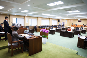 청양군의회 제309회 임시회 개회