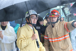 김동연, 신안산선 붕괴현장 찾아 “빠른 시간 내 구조에 최선 다해야”