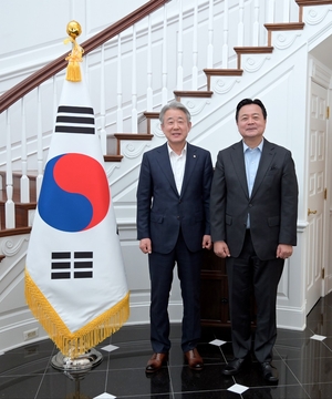 미국 방문한 강호동 농협중앙회장, K-푸드 수출 활로 모색