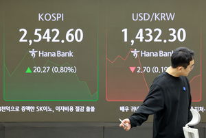 [시황] 코스피 2540선 회복…기관·외국인 ‘쌍끌이 매수’에 상승 마감