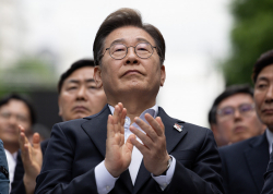 [대선 2025] 이재명, 개헌 구상 발표…“대통령 4년 연임제·결선투표, 총리 국회 추천”