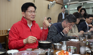[특징주] 김문수 대선후보 확정에 평화홀딩스·평화산업 상한가…관련주 강세