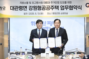 심재국 평창군수, 강원개발공사와 ‘대관령면 강원형공공주택’ 업무협약 등