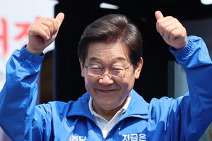 ‘여론조사 지지율 1위’ 이재명, 대선 득표율은?…베팅사이트 “50~55% 우세”