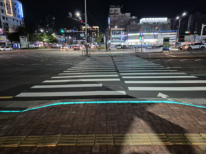 인천시, 스마트 횡단보도 설치 확대...보행자 안전 강화