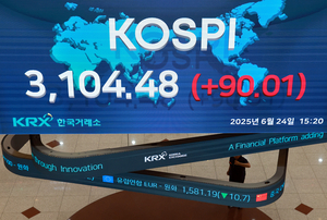 [시황] 코스피, 외인·기관 매수세 속 3100 ‘돌파’…3년9개월 만 최고치