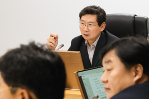 이상일, 여름철 재난취약지역 금학천 준설사업 현장 등 점검