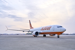 제주항공, B737-8 5호기 도입…항공기 총 43대 보유