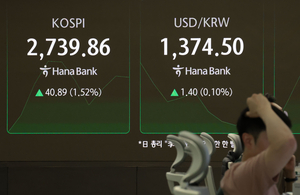 [이재명 정부 출범] 새 정부 첫날, 코스피 2%대 상승…증권·보험·기술주 강세
