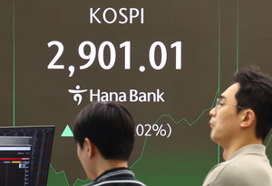 대통령 거래소 방문에 코스피 장중 2900선 돌파…엿새째 ‘허니문 랠리’