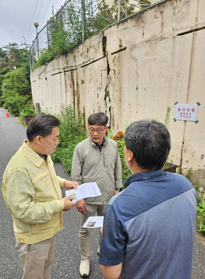 이재준 수원시장, “시민 안전 최우선으로 지키겠다...옹벽 집중 점검”