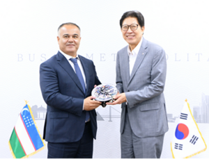 박형준 부산시장, 사마르칸트 주지사 접견…“우호 협력 강화” ...국힘 서지영 의원은 서강대·부산대 입시설명회 유치