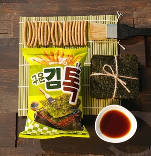 ‘단짠’의 정석…오리온 ‘마켓오 구운김톡’ 출시