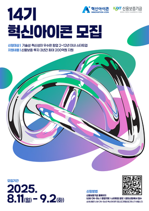 “글로벌 유니콘으로 성장 지원”…신보, ‘제14기 혁신아이콘’ 모집