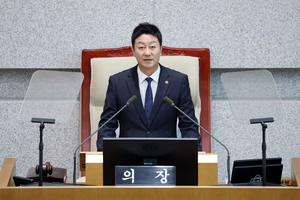 김진경 경기도의회 의장, 제386회 임시회 개회사...“지방자치 힘 보여줄 것”