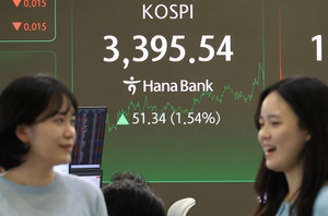 [마감시황] 코스피, 3395.54 마감…사흘 연속 사상 최고치 경신