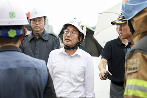 김동연, 민생경제 현장투어 중 안전사고 현장 방문...“안전 최우선, 재발방지” 강조