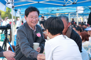 이상일, ‘처인구민 한마음체육대회’ 참석·‘장애인 차량 무상점검’ 현장 격려