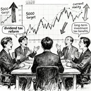 [자본법안 와치] ‘꿈★의 오천피’ 가려면…“배당소득·장투 세제부터 개편해야”