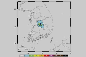 충북 옥천서 규모 3.1 지진…피해신고·출동상황은 없어