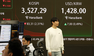[장중시황] 삼전·하닉 급락…외국인 매도에 코스피 3550선 밀려